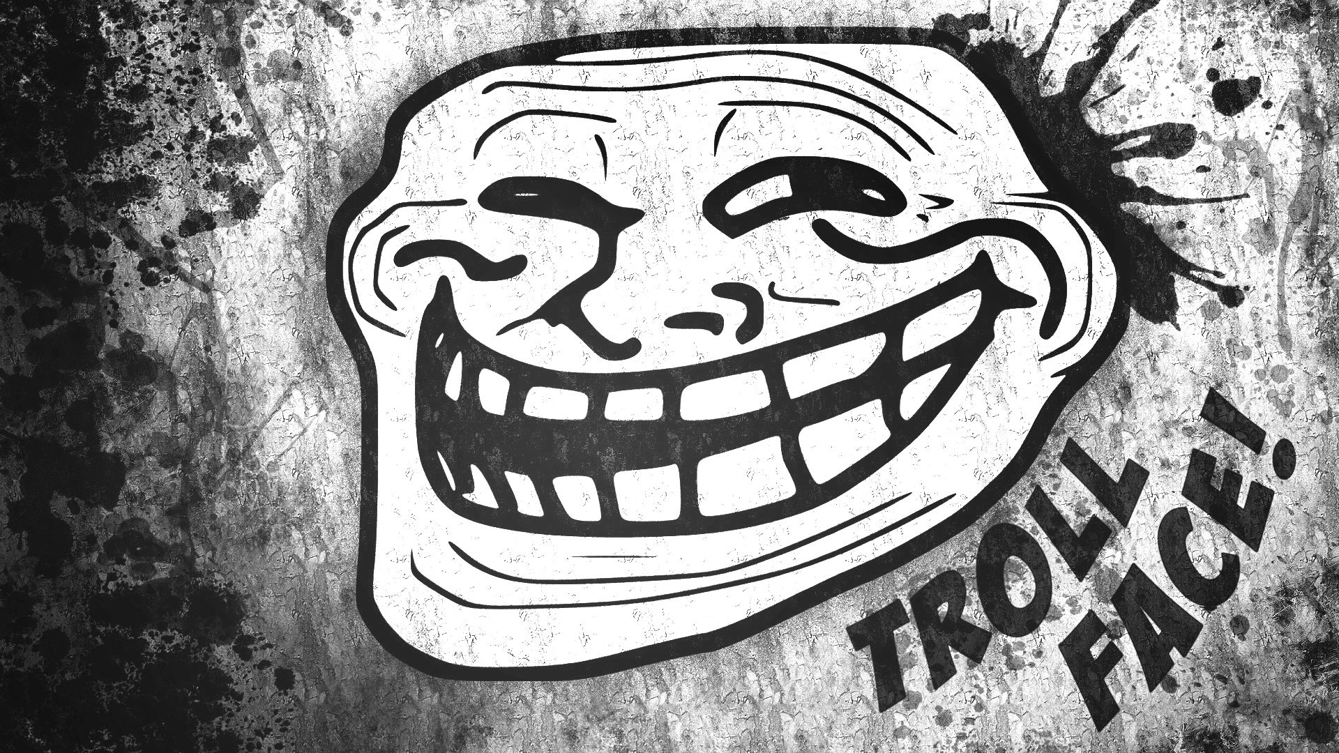 1920x1080 Trollface, a trademarked meme, Desktop