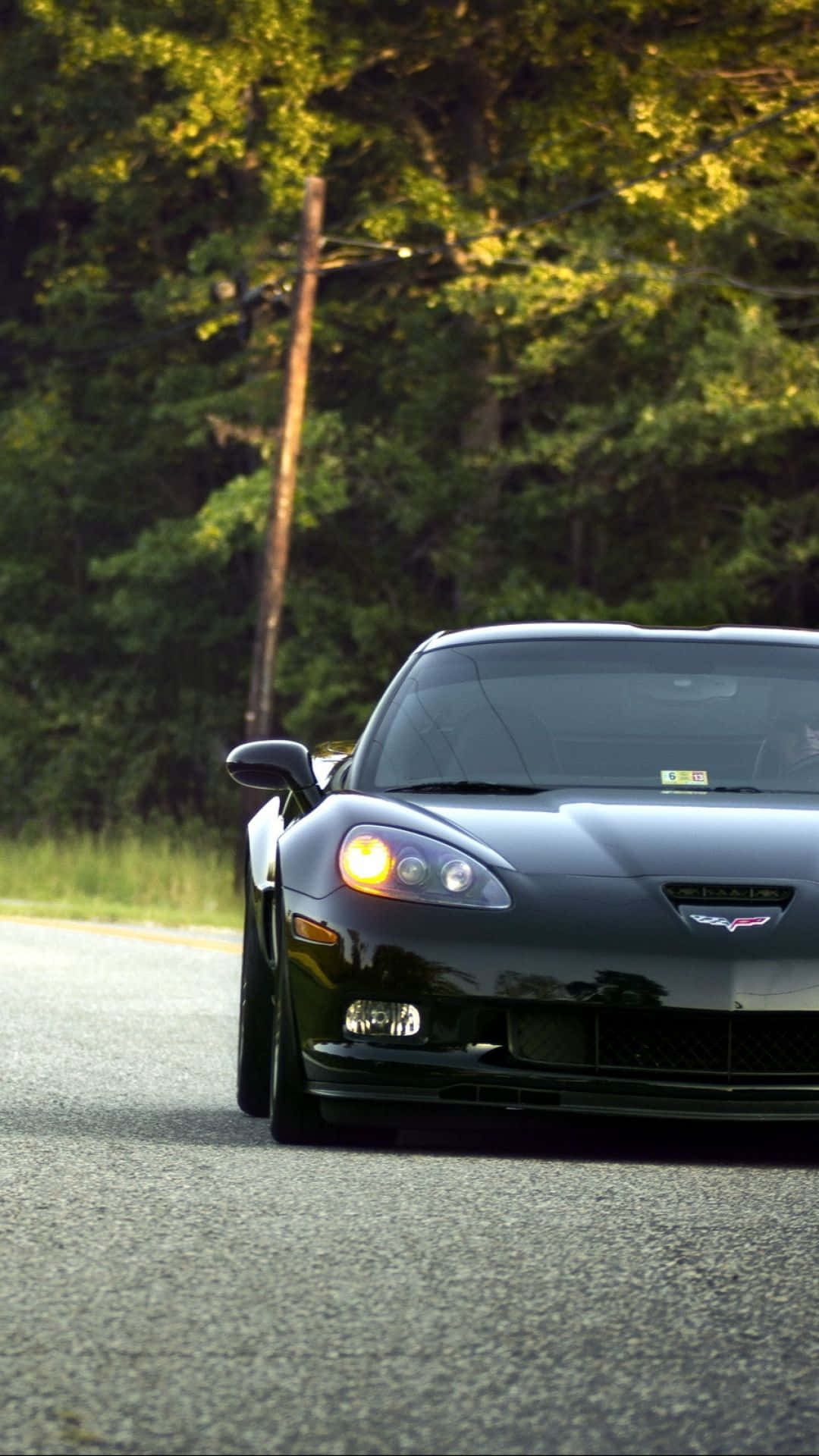 1080x1920 Download Feel the power of the classic Chevy Corvette, Phone