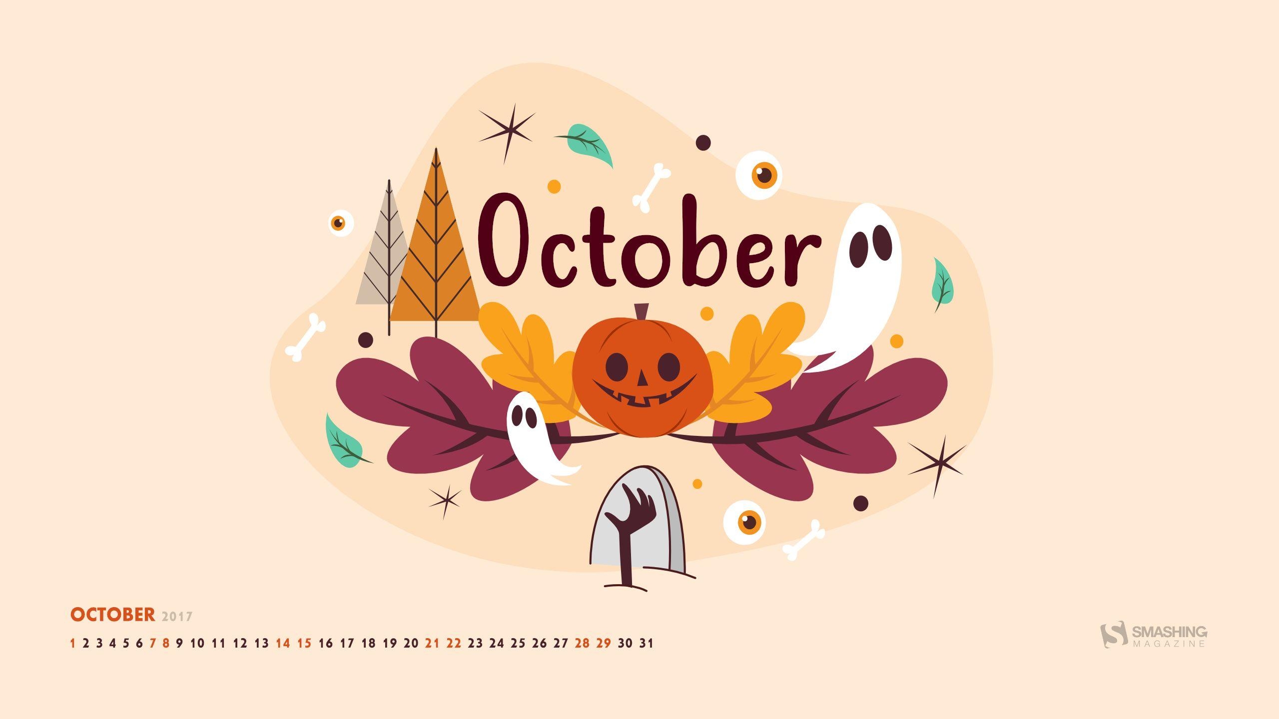 2560x1440 Pumpkins, Spooky Fellows And Fall Inspiration For Your Desktop (October 2017 Edition), Desktop