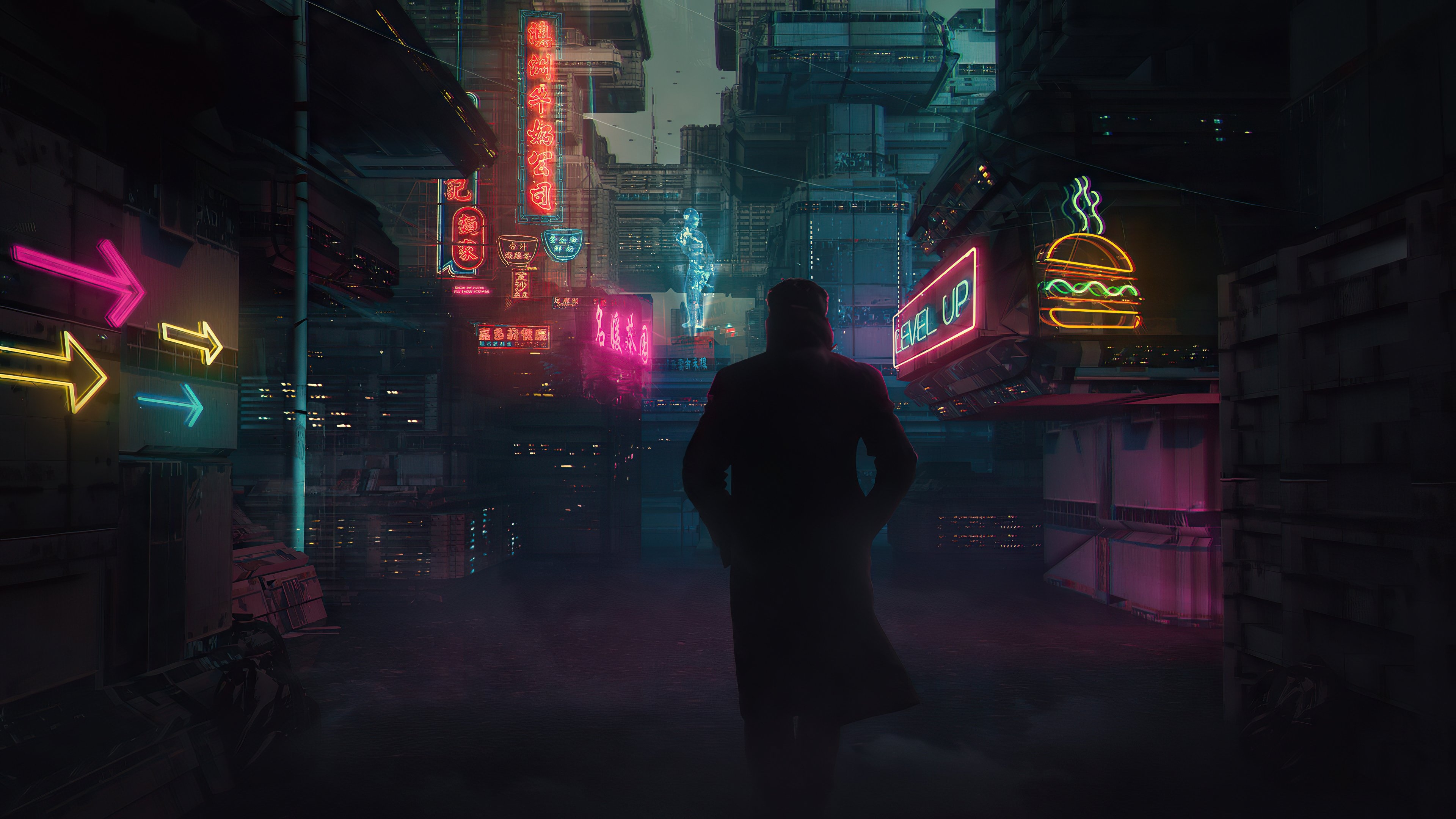 3840x2160 Blade runner Wallpaper, Desktop