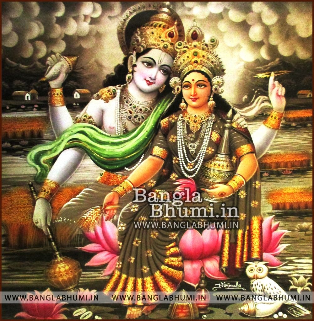 1000x1030 Mata Laxmi Narayan Super Indian God HD Poster Wallpaper Free, Phone