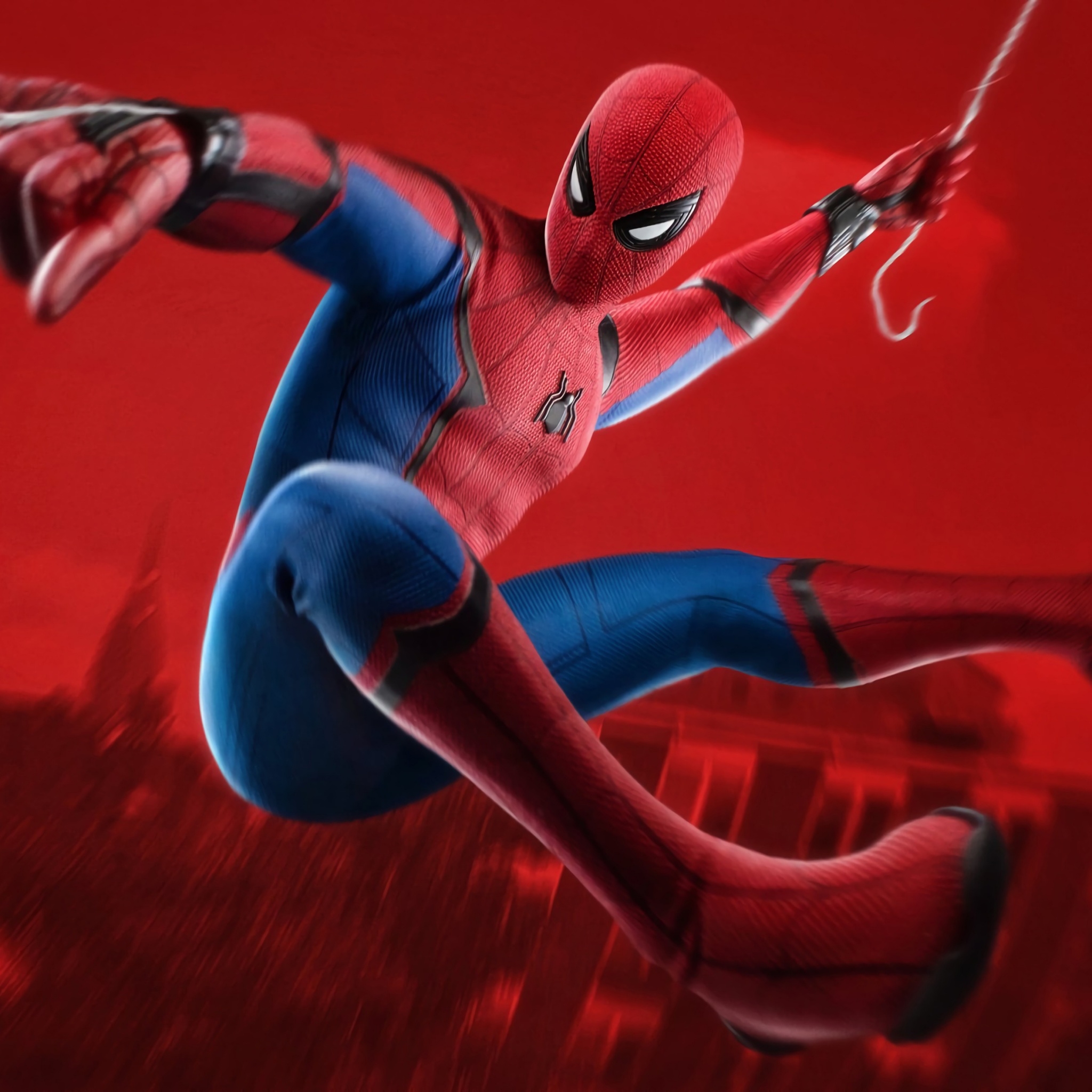 2050x2050 Spider Man Wallpaper 4K, Marvel Superheroes, Marvel Comics, Phone