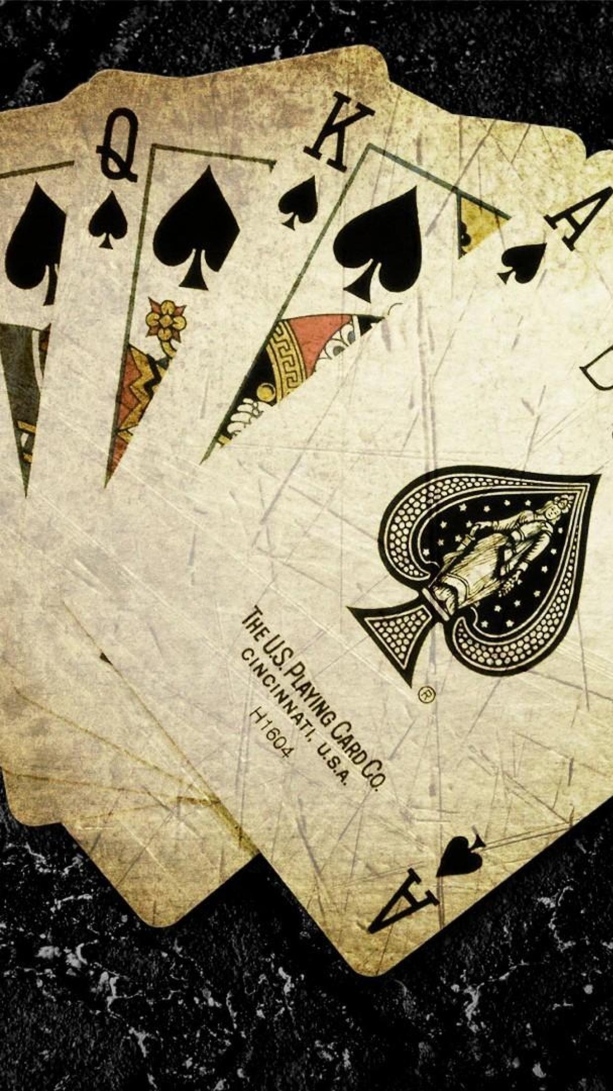 1250x2210 Aces Cards Playing cards HD Wallpaper, Desktop Background, Mobile, Phone