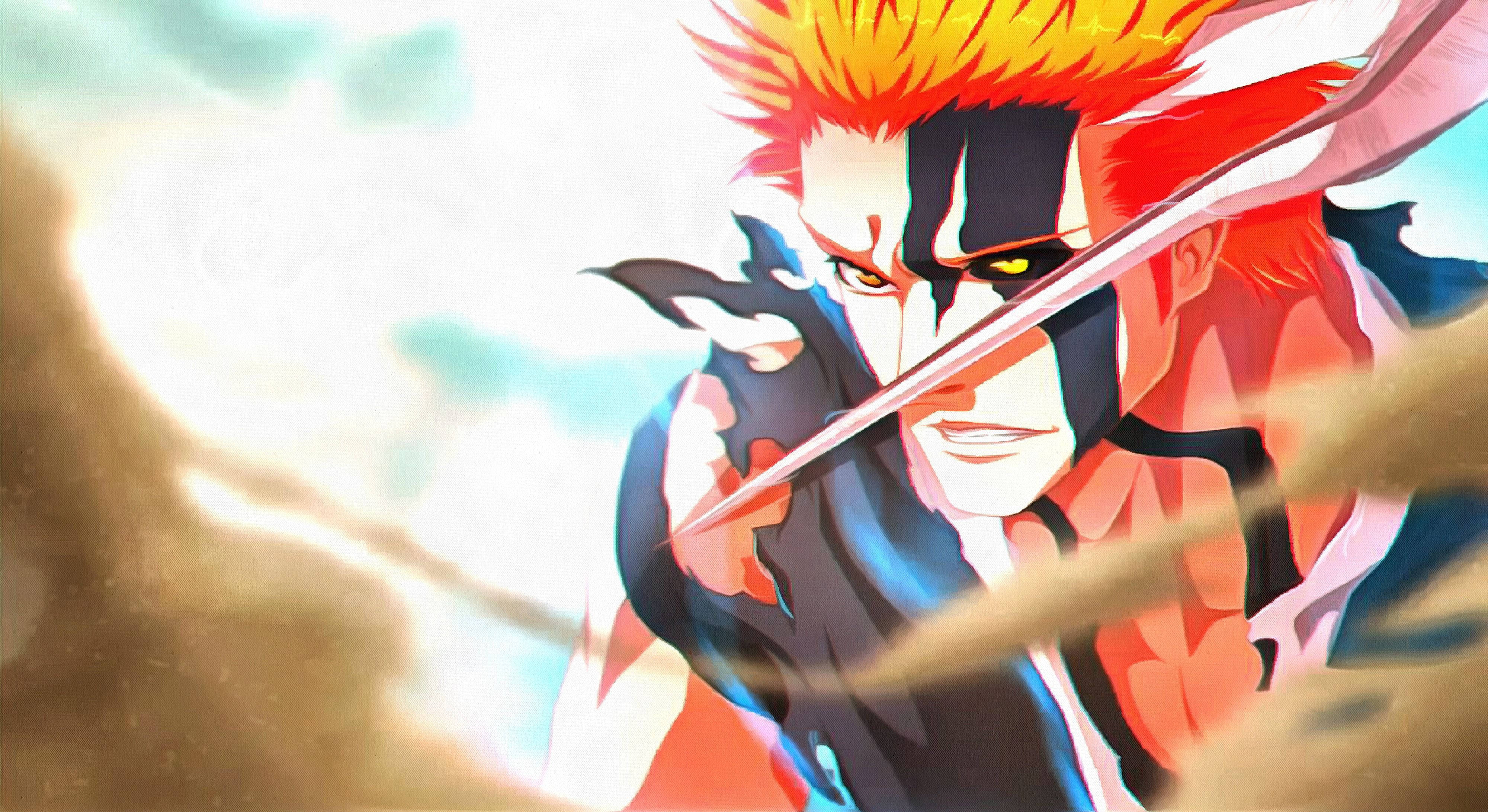 4000x2190 4K Ultra HD Ichigo Kurosaki Wallpaper, Desktop