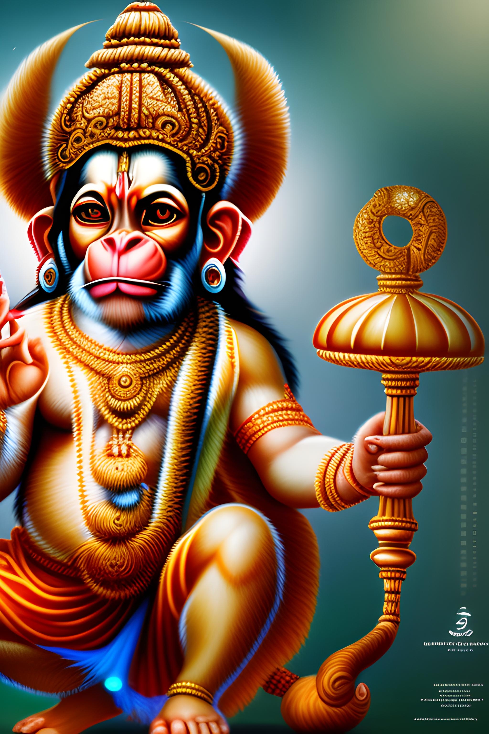 2050x3080 Lord Hanuman 4k wallpaper, Phone