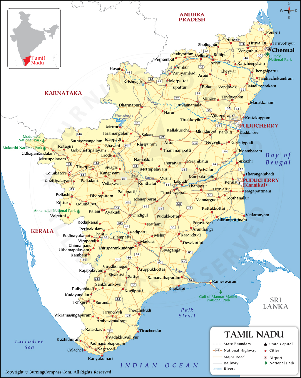 1030x1290 Tamil Nadu Map, Tamil Nadu State Map, Phone