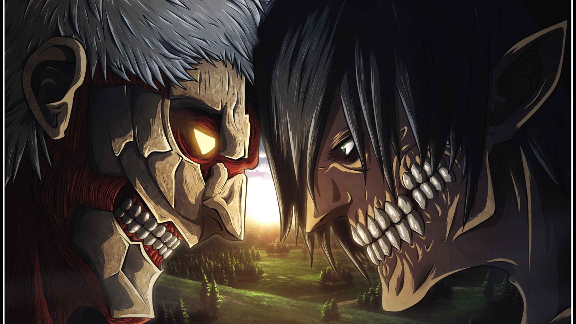 1920x1080 Anime Attack On Titan HD Wallpaper angry face, Desktop