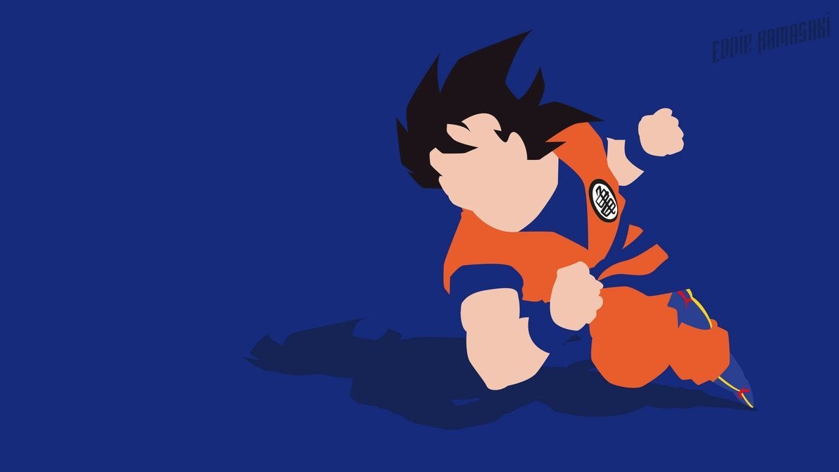 1200x670 Goku dragonball z minimalistic. Goku wallpaper, Dragon ball z, Dragon ball, Desktop