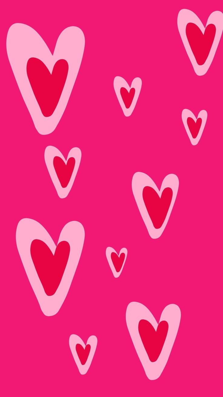 740x1310 Red and Pink Hearts Wallpaper Free Red and Pink Hearts Background, Phone