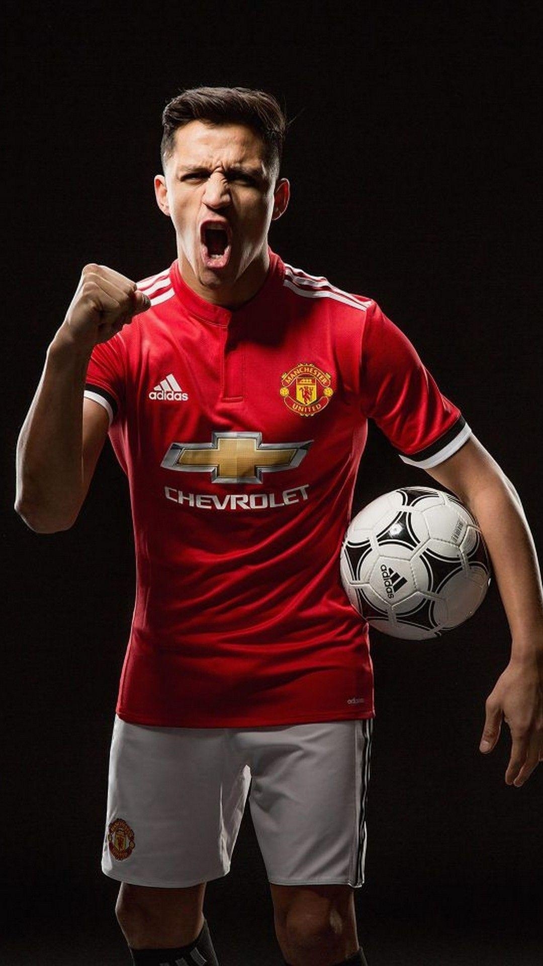 1080x1920 Alexis Sanchez Manchester United iPhone Wallpaper. iPhoneWallpaper, Phone