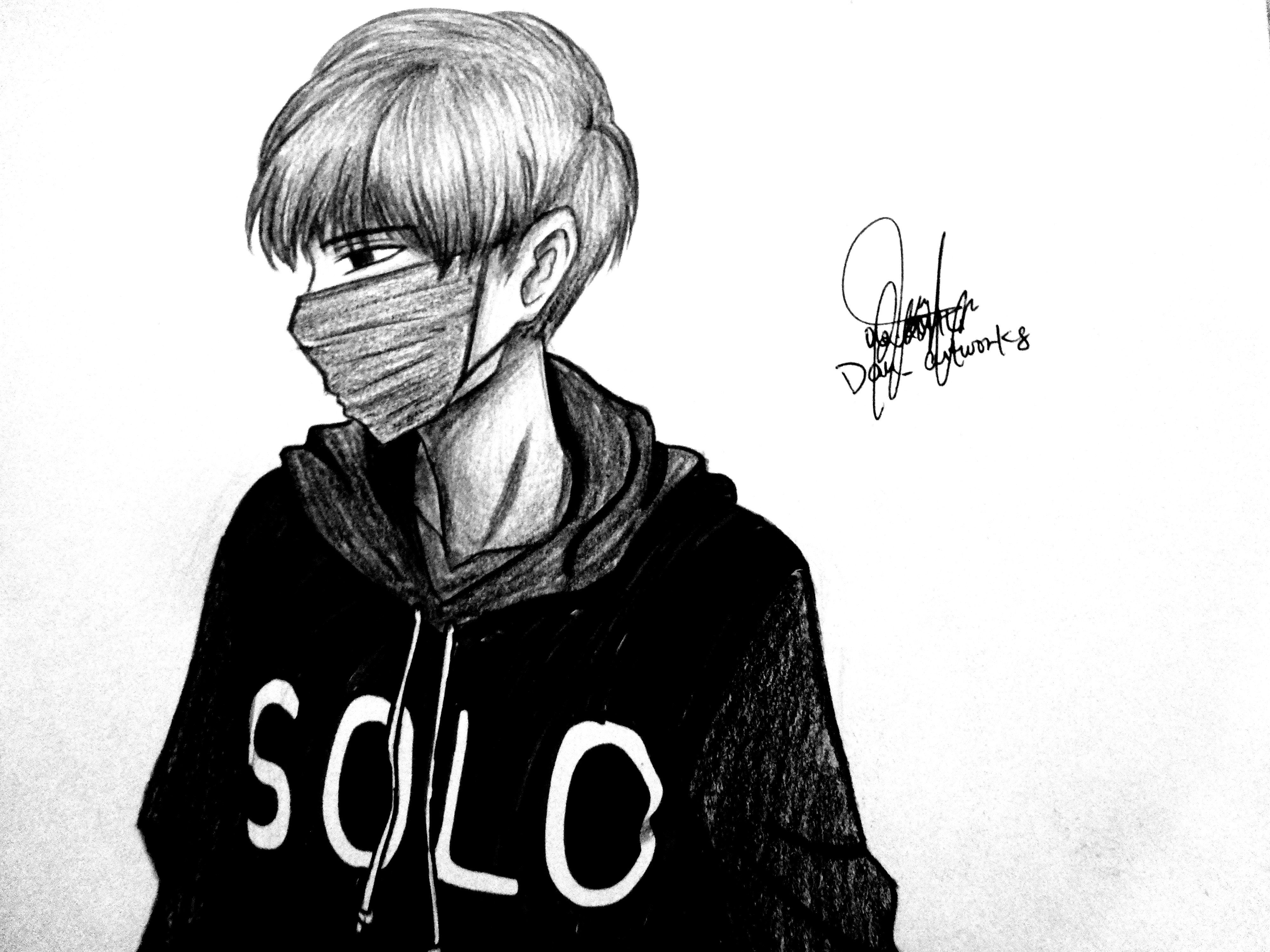 4000x3000 Sad Anime Boy Hoodie, Desktop