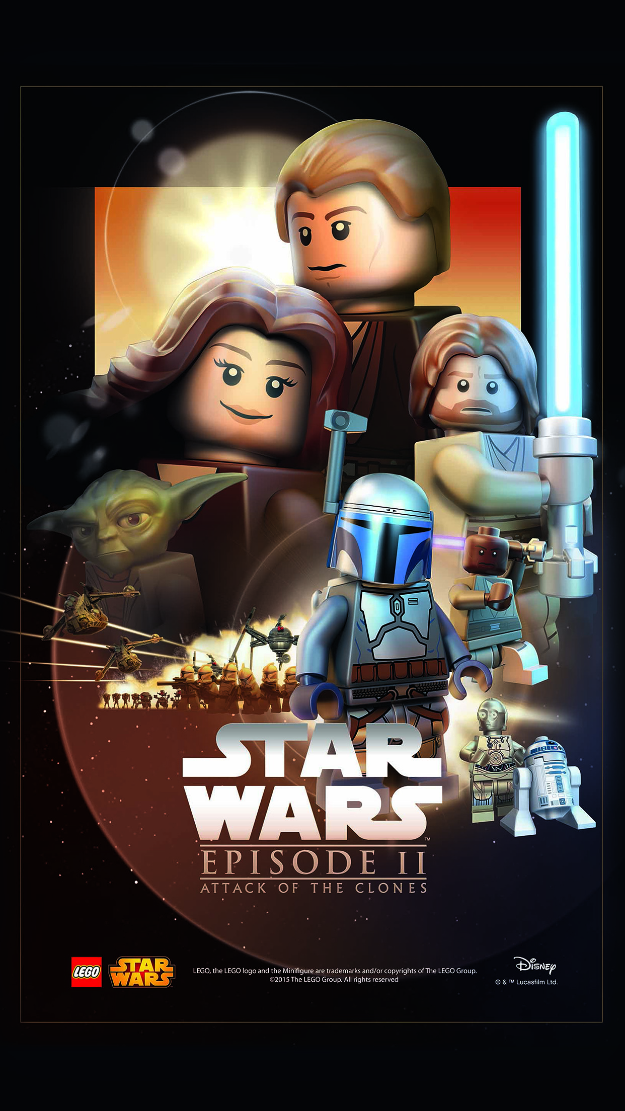 1250x2210 iPhone 6 Lego Star Wars Wallpaper, Phone