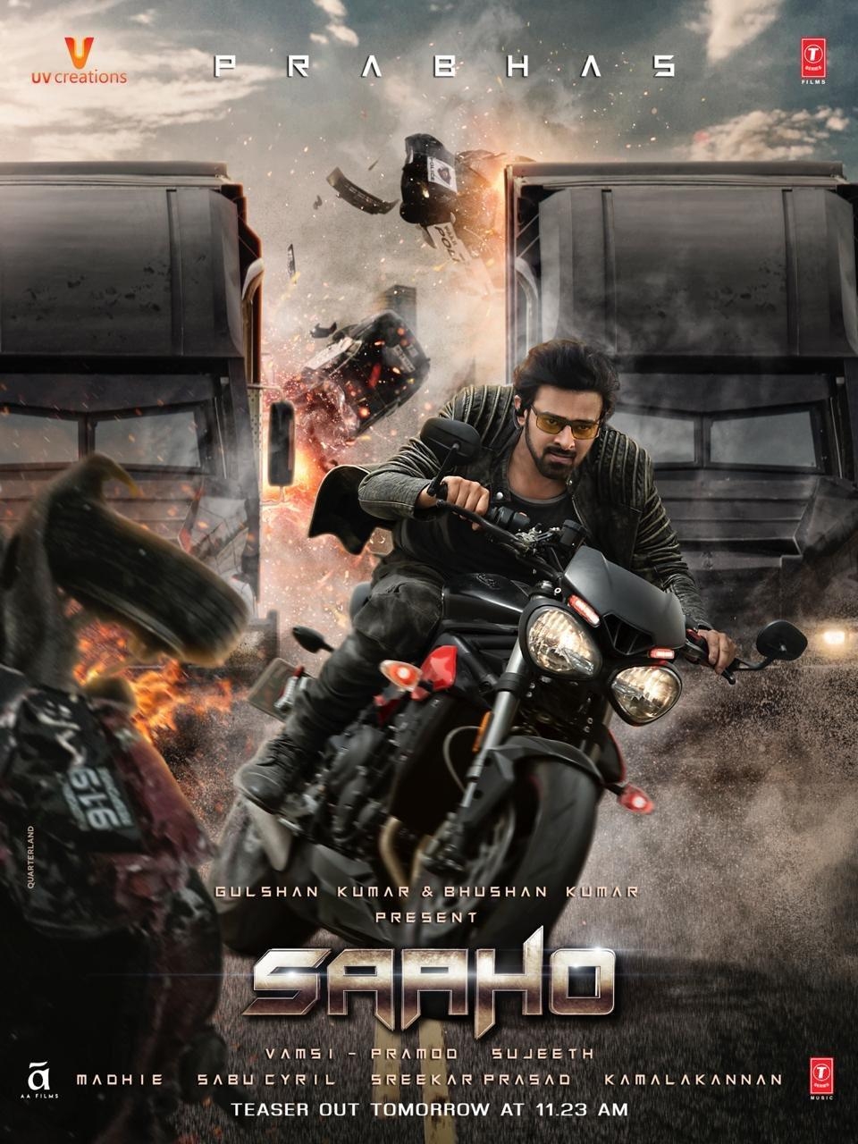 960x1280 Saaho Movie HD Poster Wallpaper & First Look Free on Coming Trailer.com, Phone