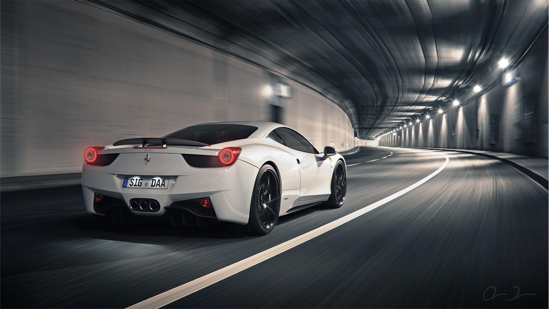 1920x1080 Ferrari 458 Italia white Image Wallpaper HD, Desktop