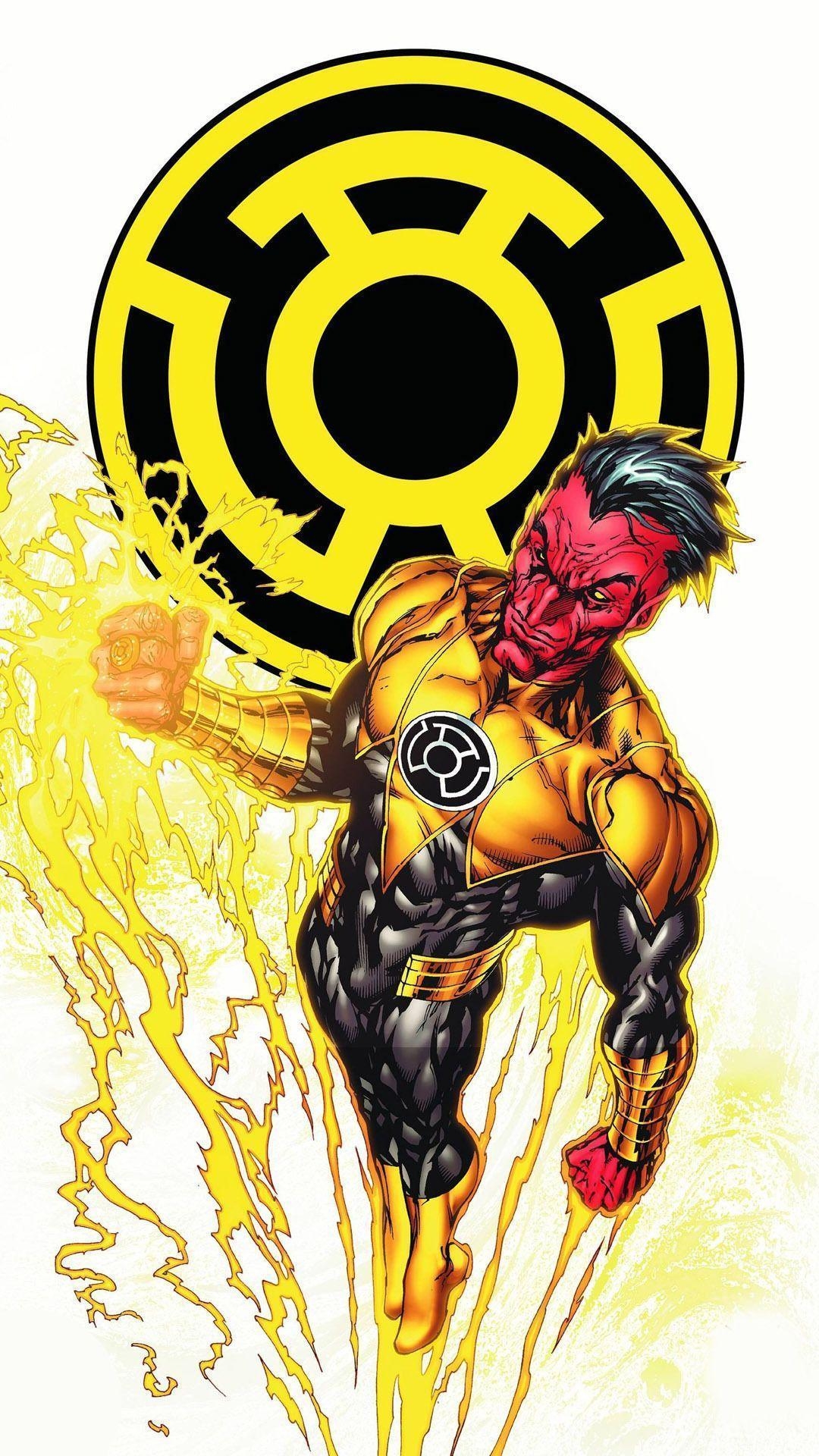 1080x1920 Sinestro Wallpaper, Phone