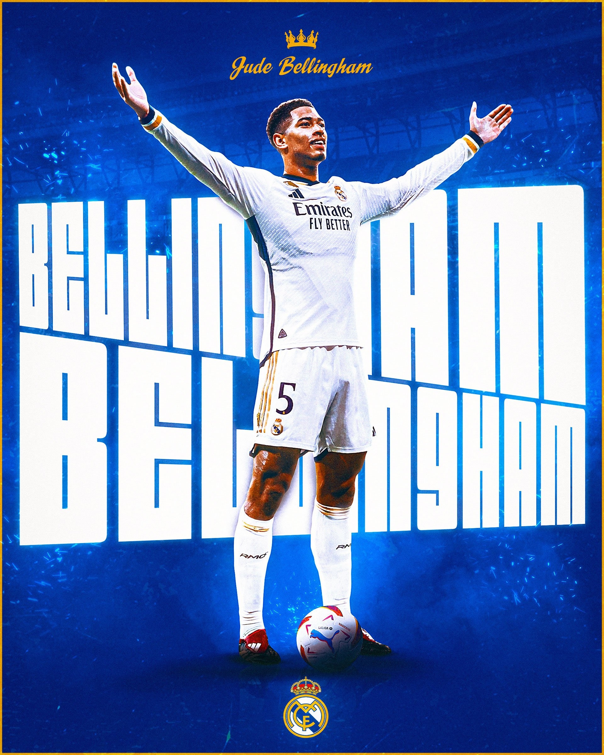 1920x2400 Jude Bellingham Epic Real Madrid Wallpaper, Phone