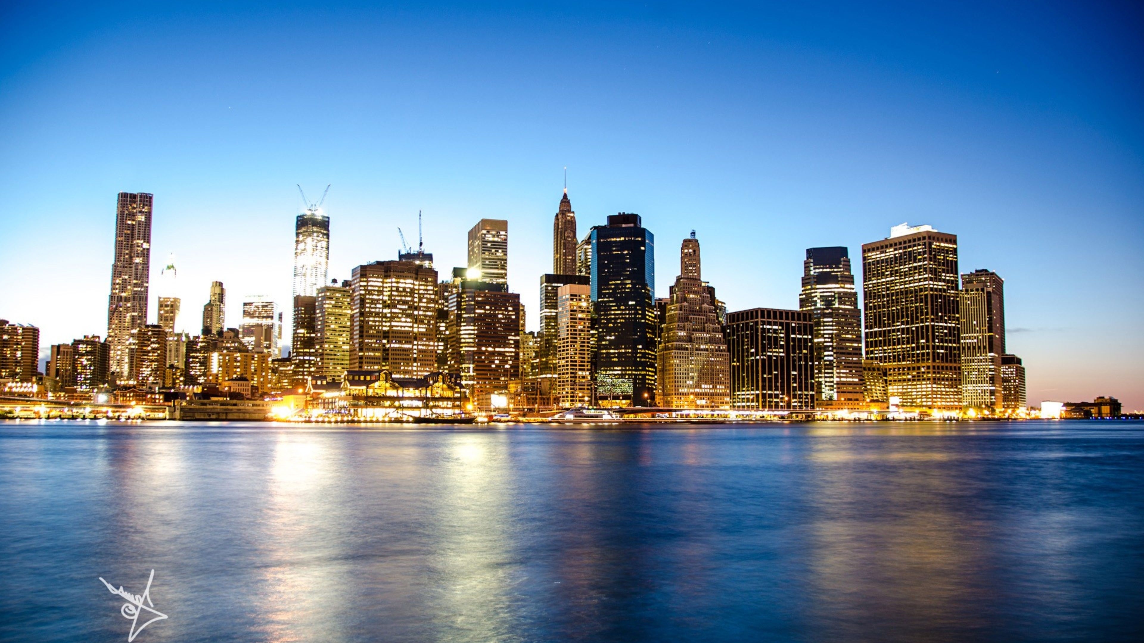 3840x2160 Wallpaper 4k Manhattan Skyline manhattan wallpaper, skyline wallpaper, world wallpaper, Desktop