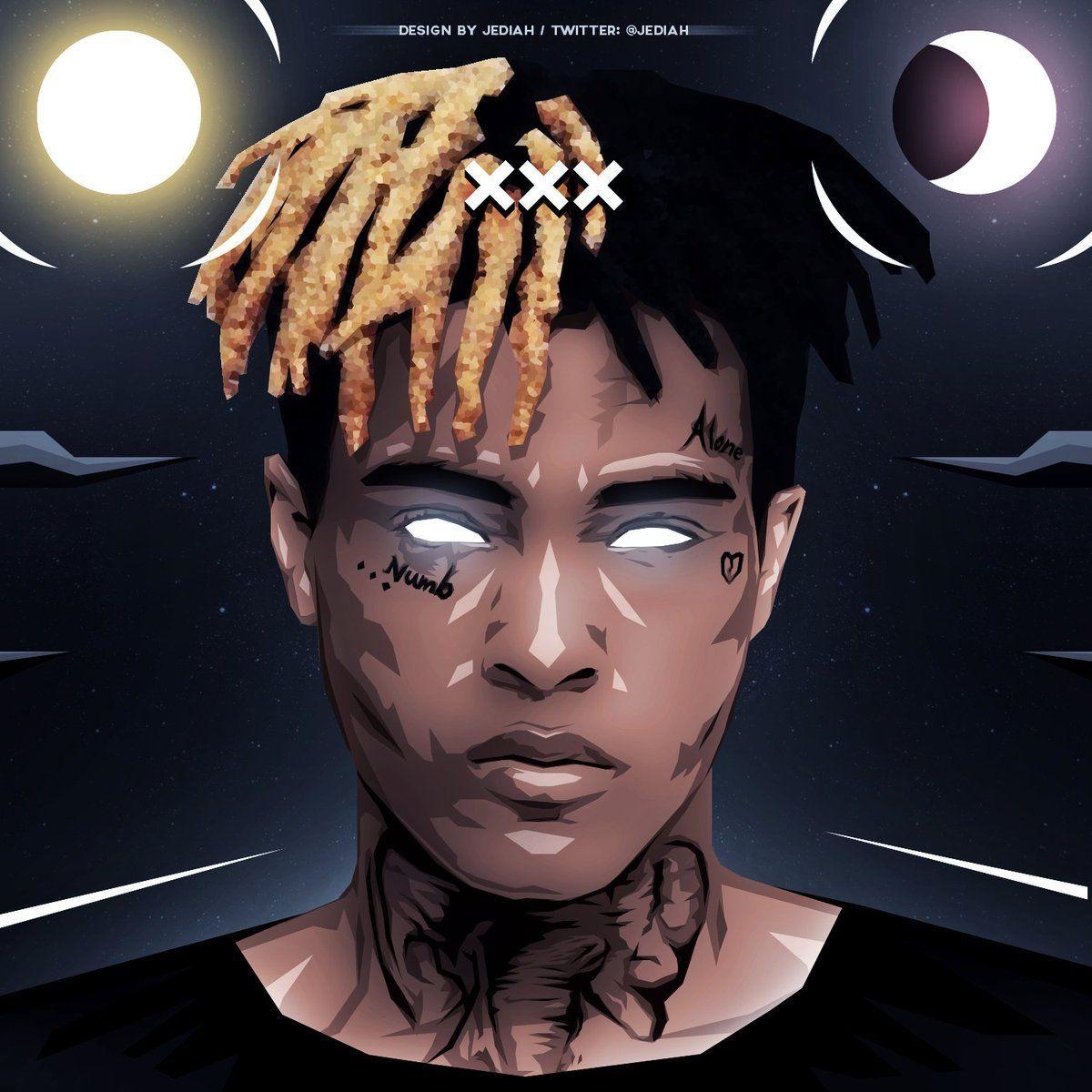 1200x1200 Xxtentaction Wallpaper Cartoon. RIP XXXTENTACION in 2018, Phone