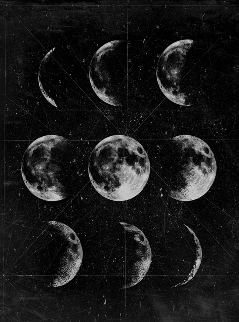 790x1060 Hipster Moon Wallpaper Free Hipster Moon Background, Phone