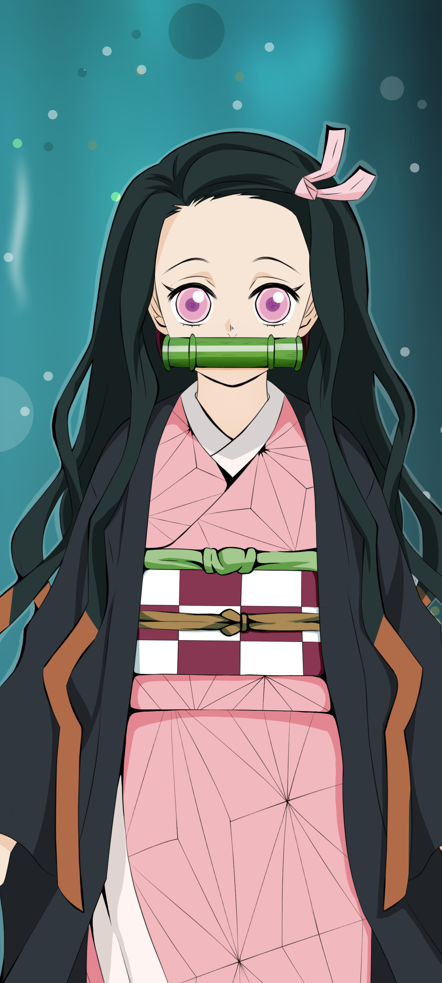 1440x3200 Download Nezuko Kamado wallpaper for mobile phone, free Nezuko Kamado HD picture, Phone