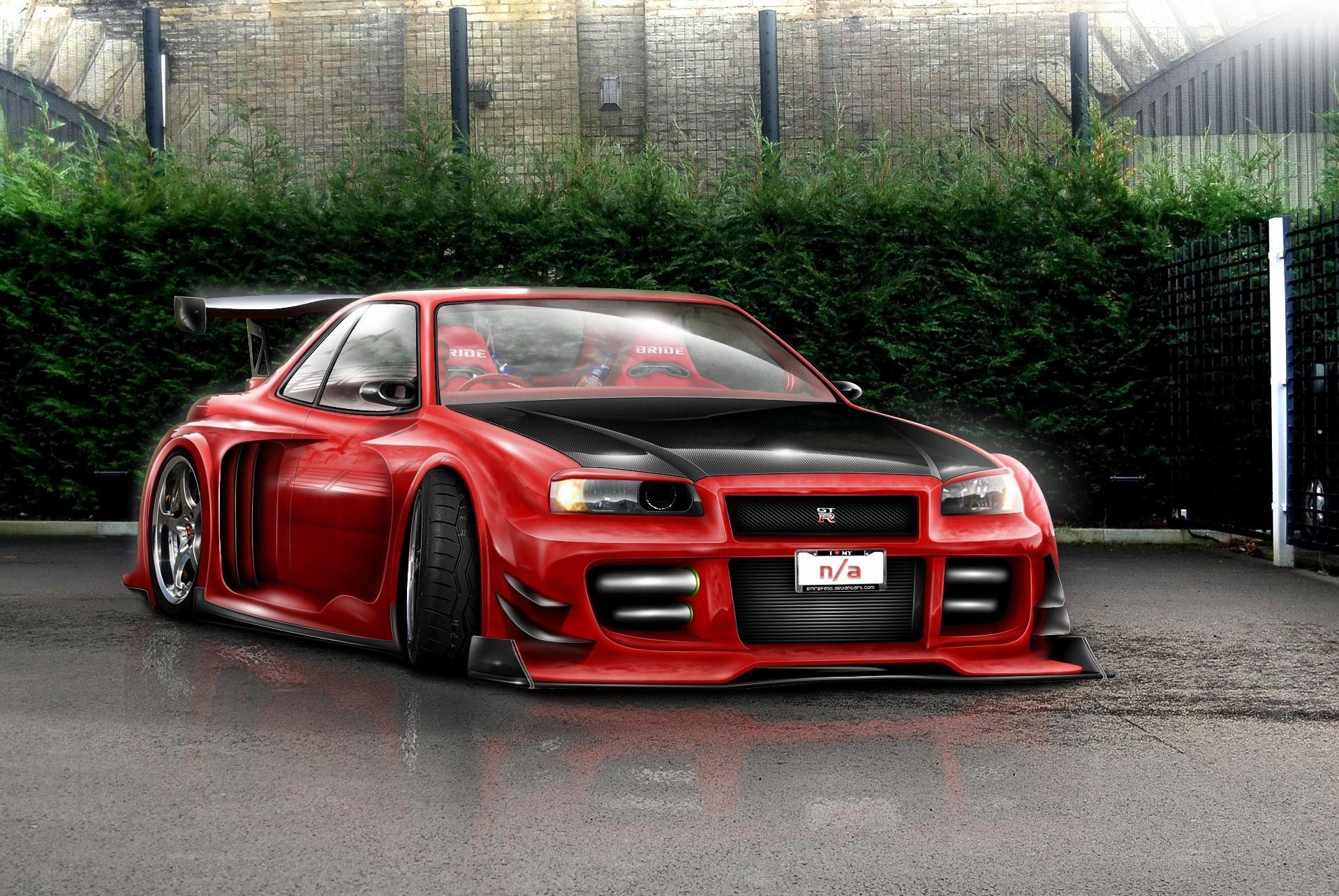 1920x1290 Nissan Skyline GTR R34 Wallpaper. HD Wallpaper. Genovic.com, Desktop