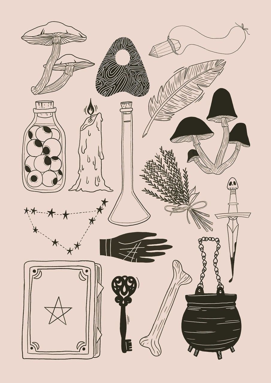 910x1280 Image about witch in wallpaper by +ted+, Phone