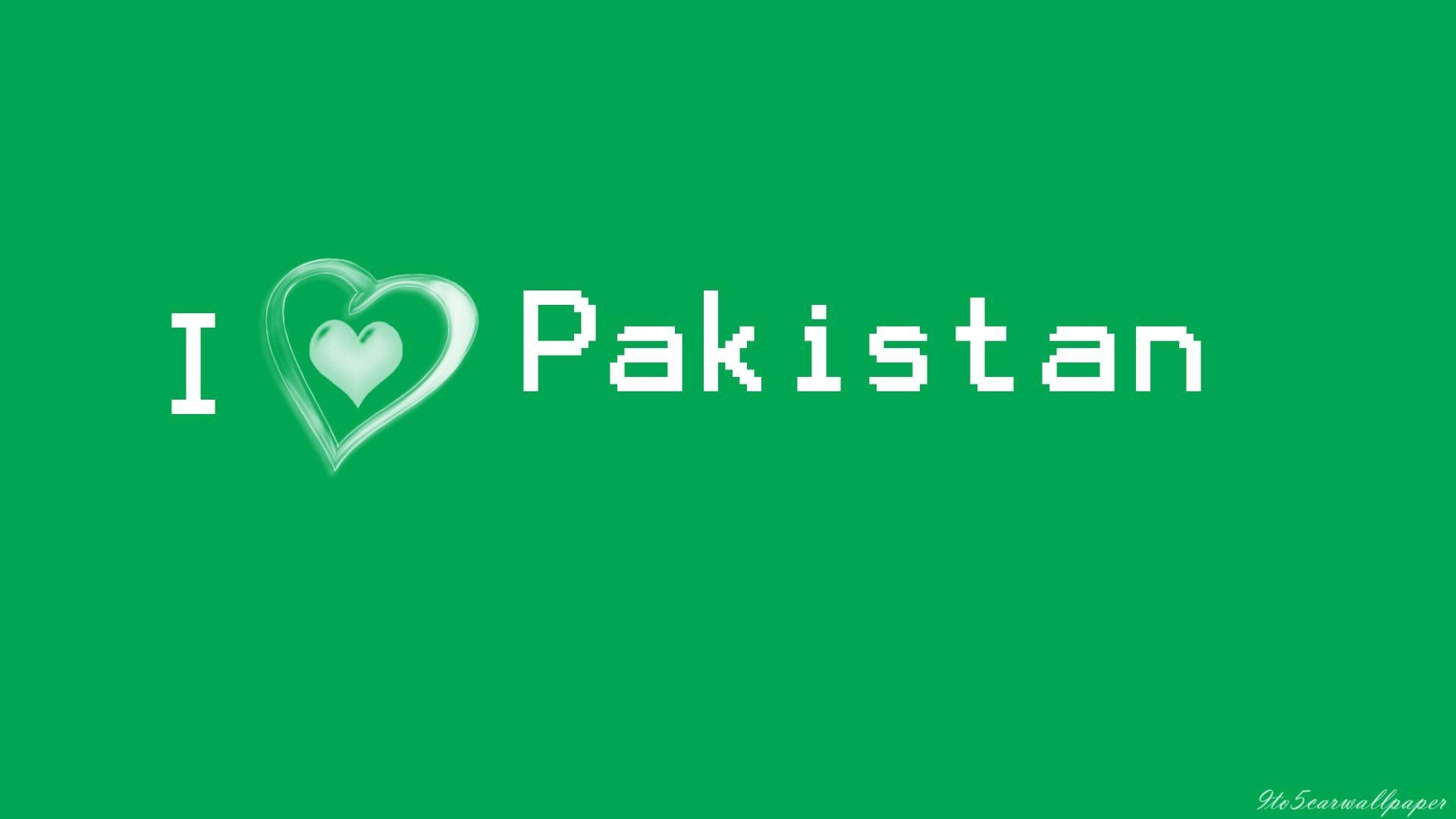 1920x1080 I Love Pakistan Independence Day Cards & HD Wallpaper, Desktop