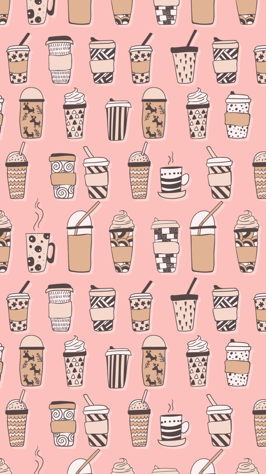 1080x1920 Coffee iPhone wallpaper. Starbucks wallpaper, iPhone wallpaper girly, Coffee art print, Phone