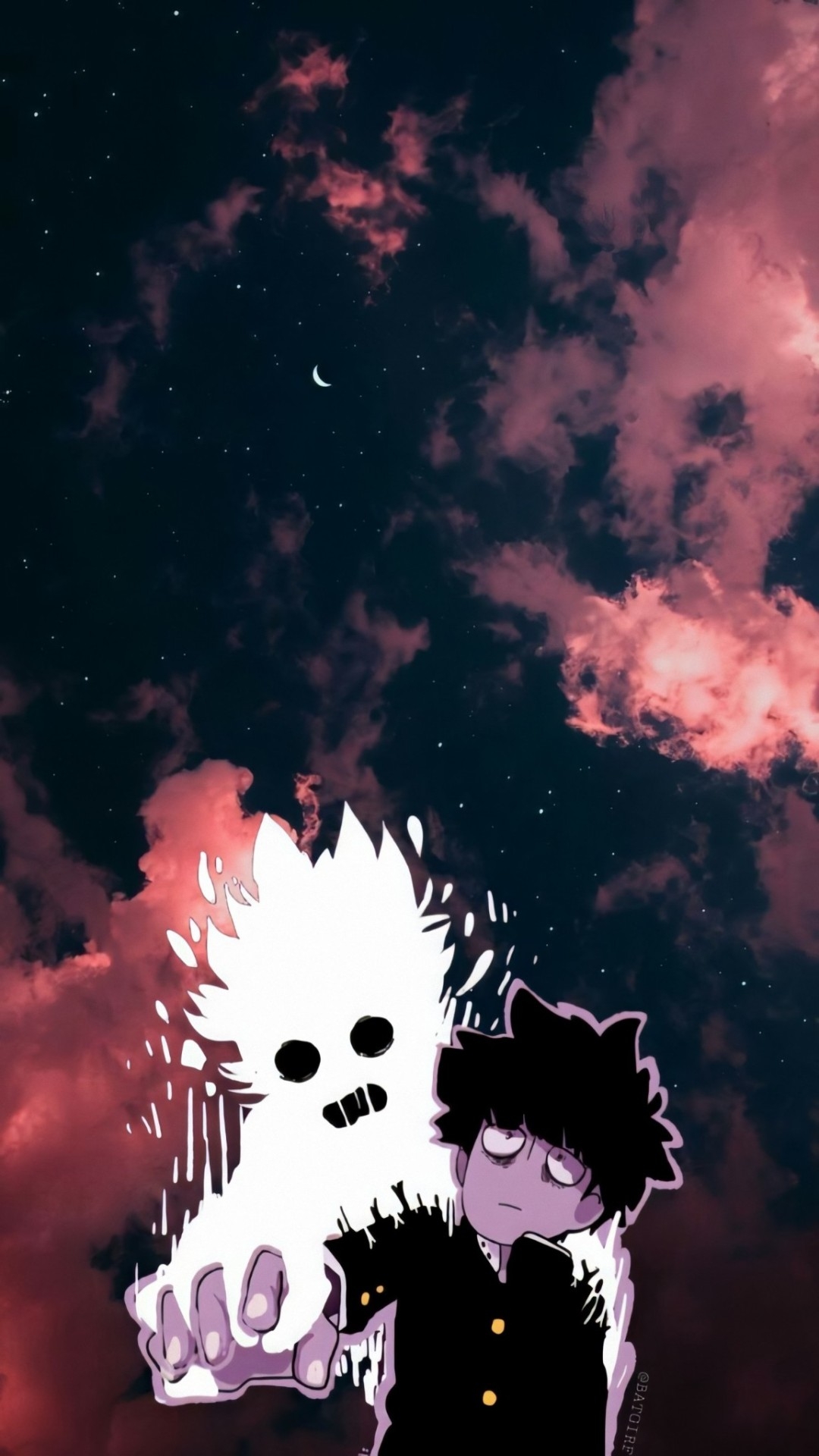 1080x1920 mob psycho wallpaper, Phone