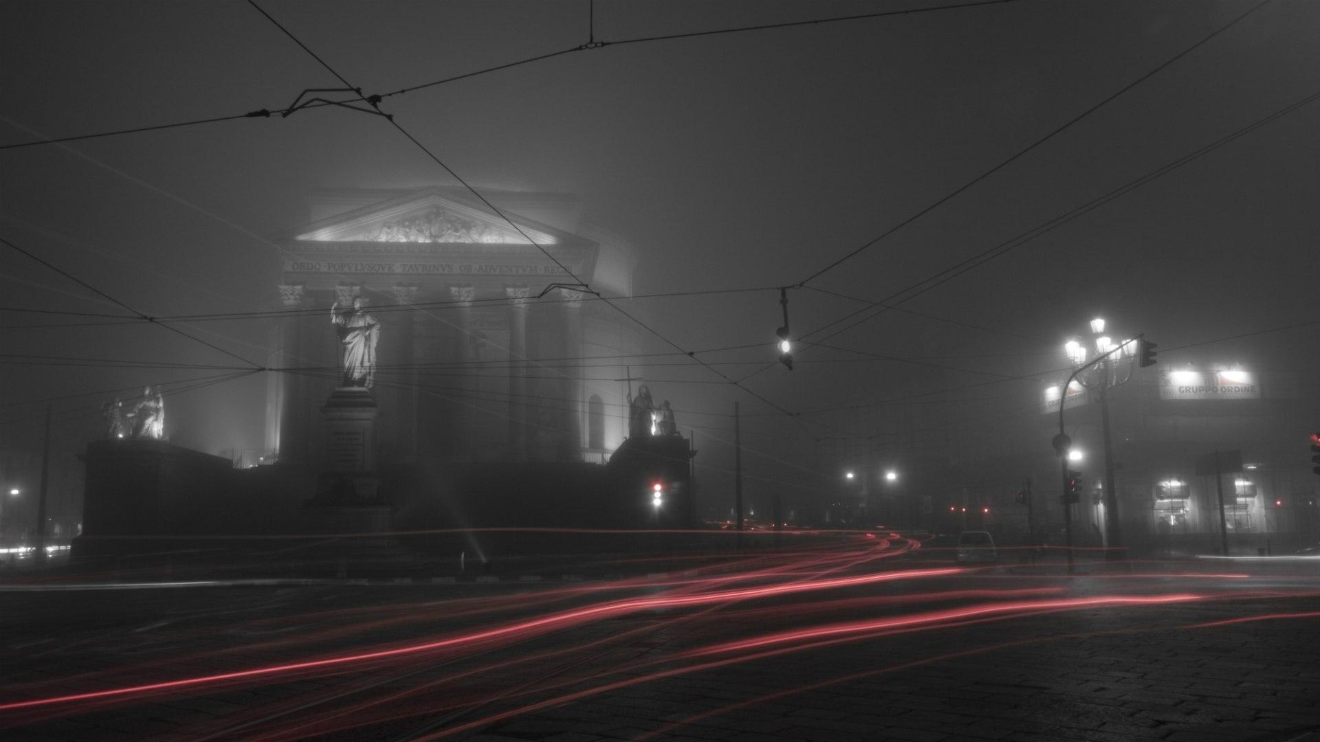 1920x1080 Foggy city of Turin, Italy wallpaper and image, Desktop