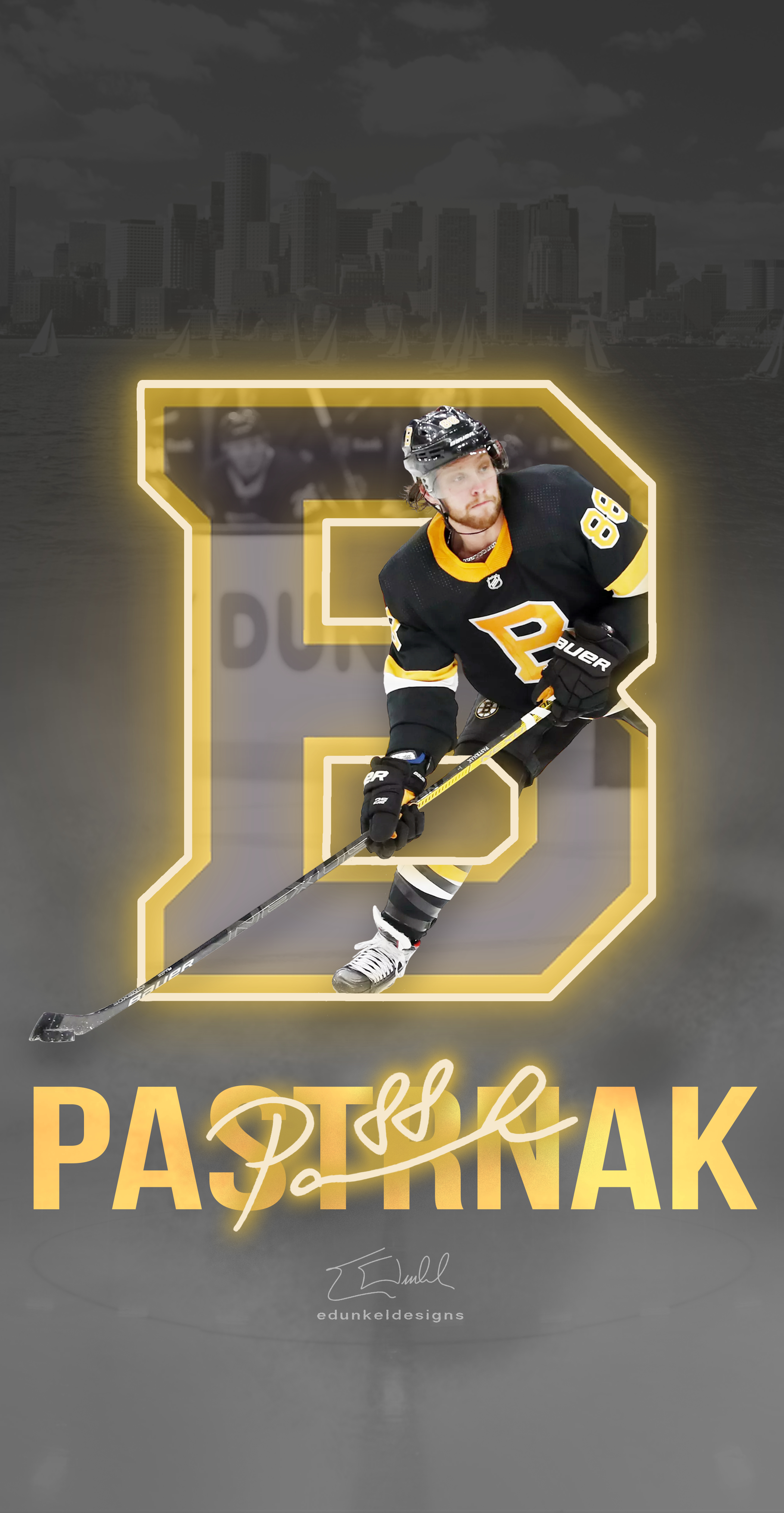 2100x4050 David Pastrnak Wallpaper v2, Phone