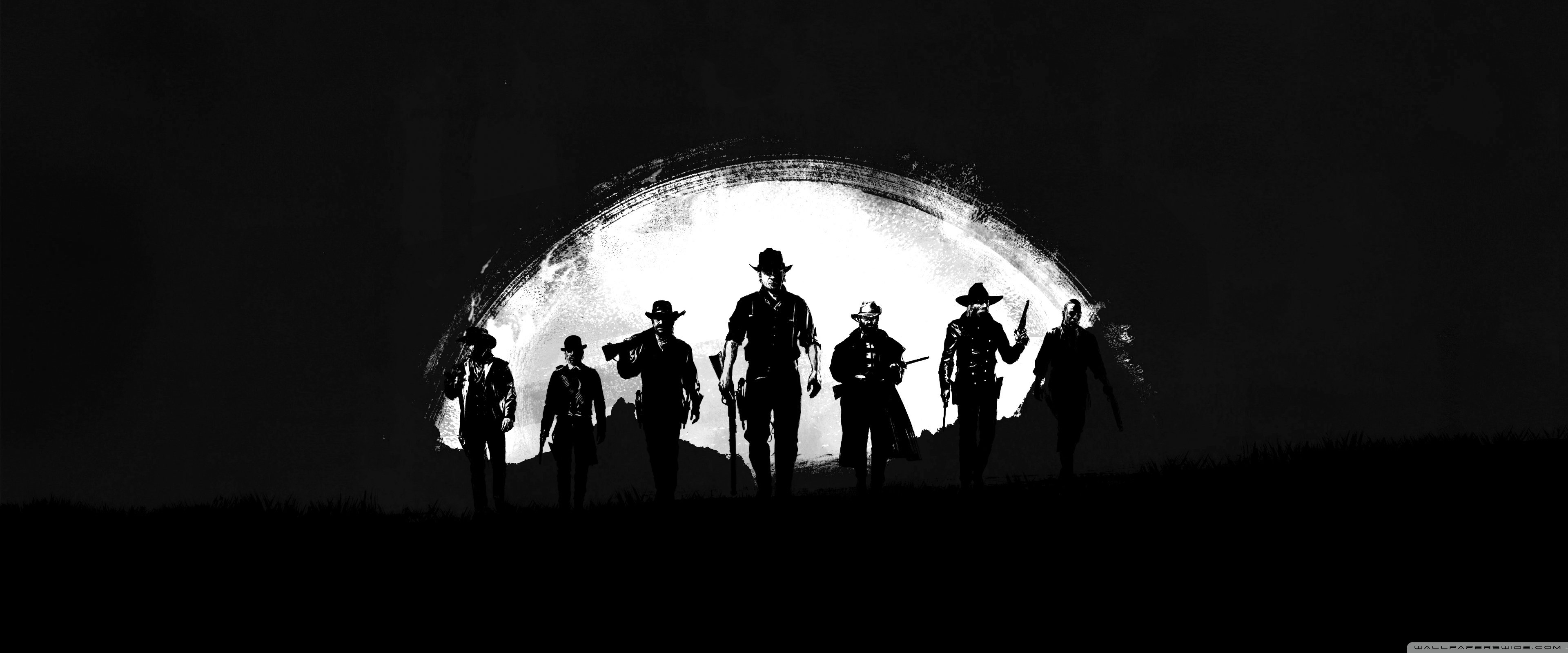 3840x1600 Red Dead Redemption 2 Dark Ultra HD Desktop Background Wallpaper for: Widescreen & UltraWide Desktop & Laptop, Multi Display, Dual & Triple Monitor, Tablet, Dual Screen