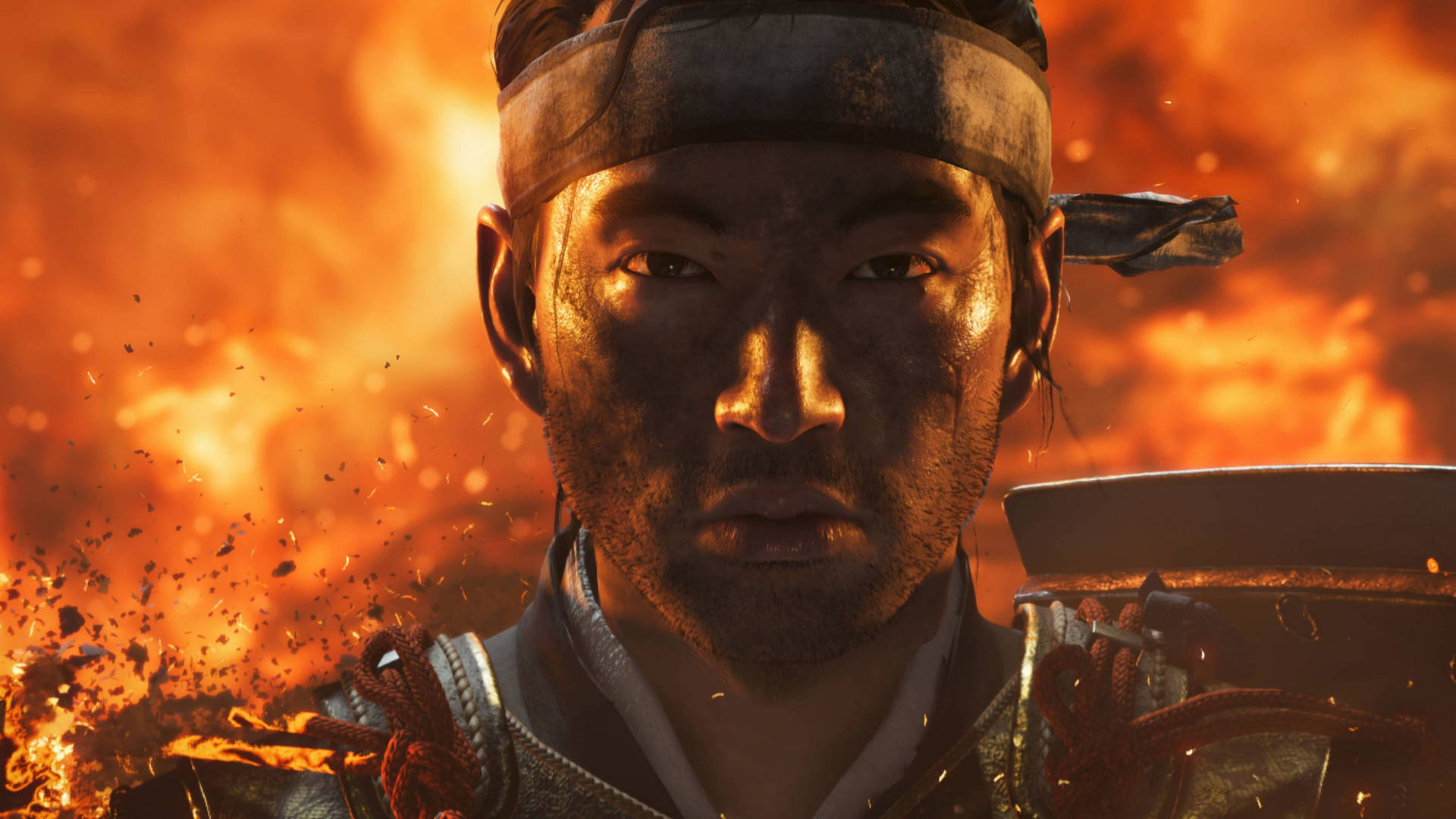 1920x1080 Download Close Up Jin Sakai Ghost Of Tsushima Wallpaper, Desktop