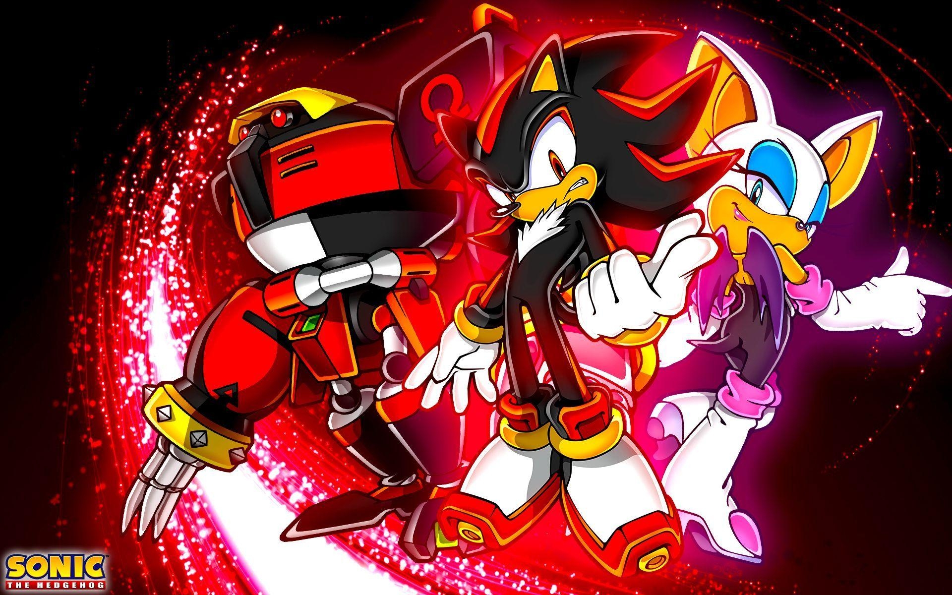 1920x1200 Sonic, Shadow And Silver Wallpaper, Desktop