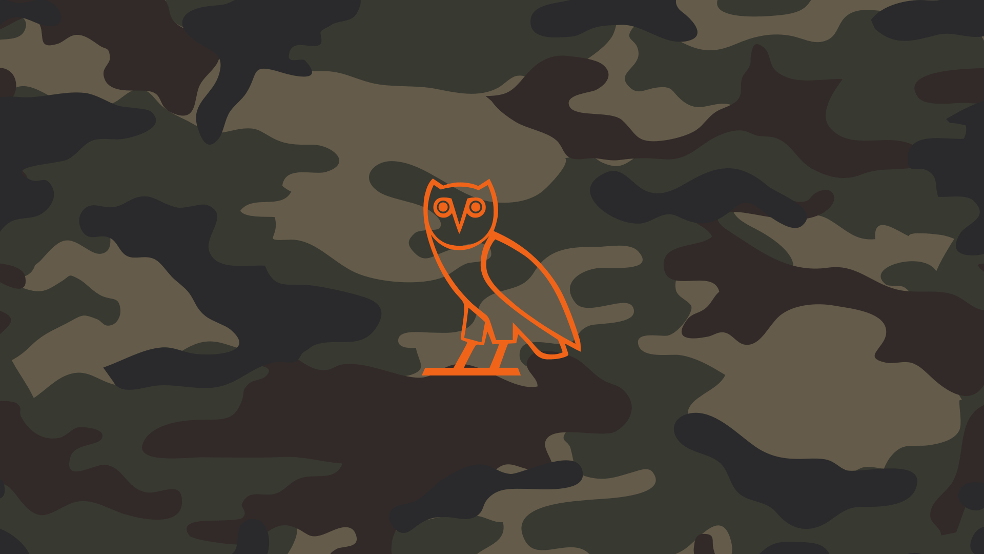 1920x1080 Wallpaper, hip hop, Woodland Camouflage, OVOXO, Desktop