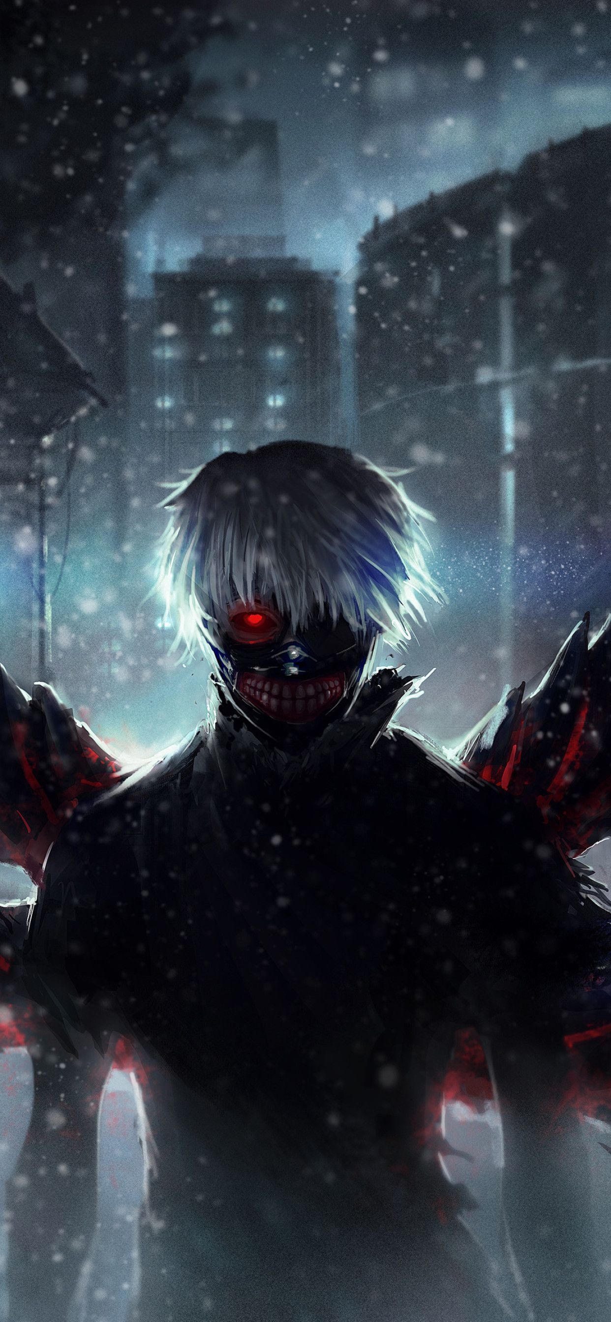 1250x2690 Tokyo Ghoul Kaneki Ken 5k iPhone XS MAX HD 4k Wallpaper, Image, Background, Photo and Picture, Phone