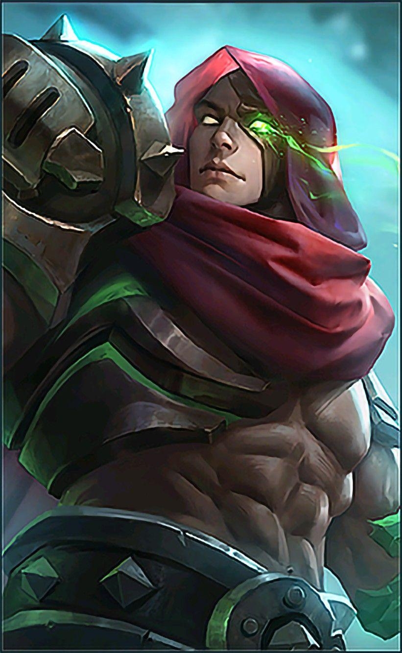 830x1340 Aldous Red Mantle Heroes Fighter of Skins Old. aso. Mobile legends, Phone