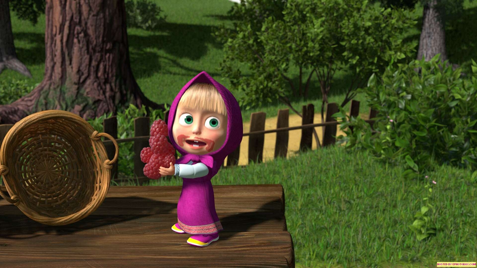 1920x1080 Masha And The Bear Wallpaper, Desktop