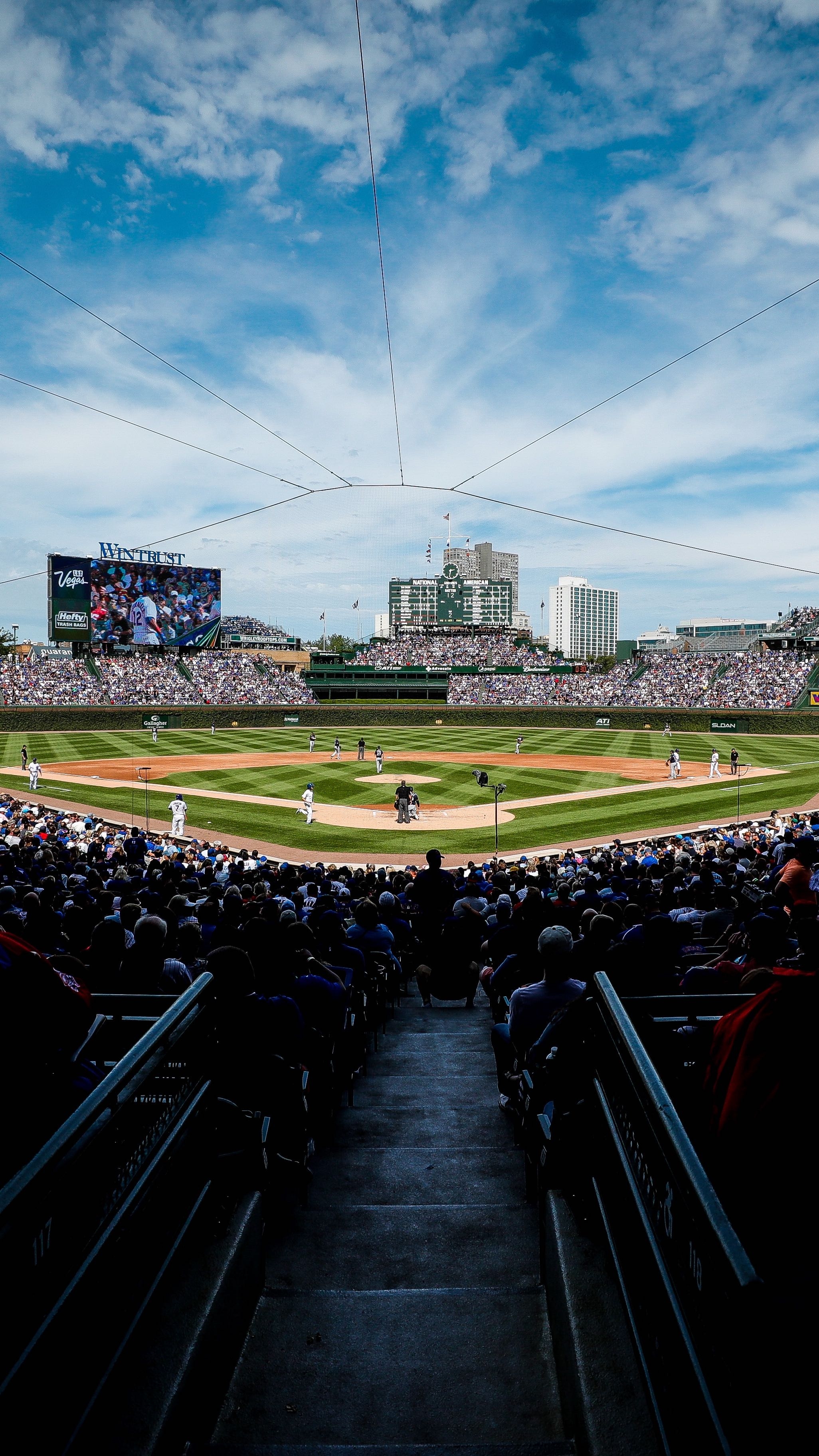 2060x3650 Chicago Cubs home Chicago. #WallpaperWednesday, Phone