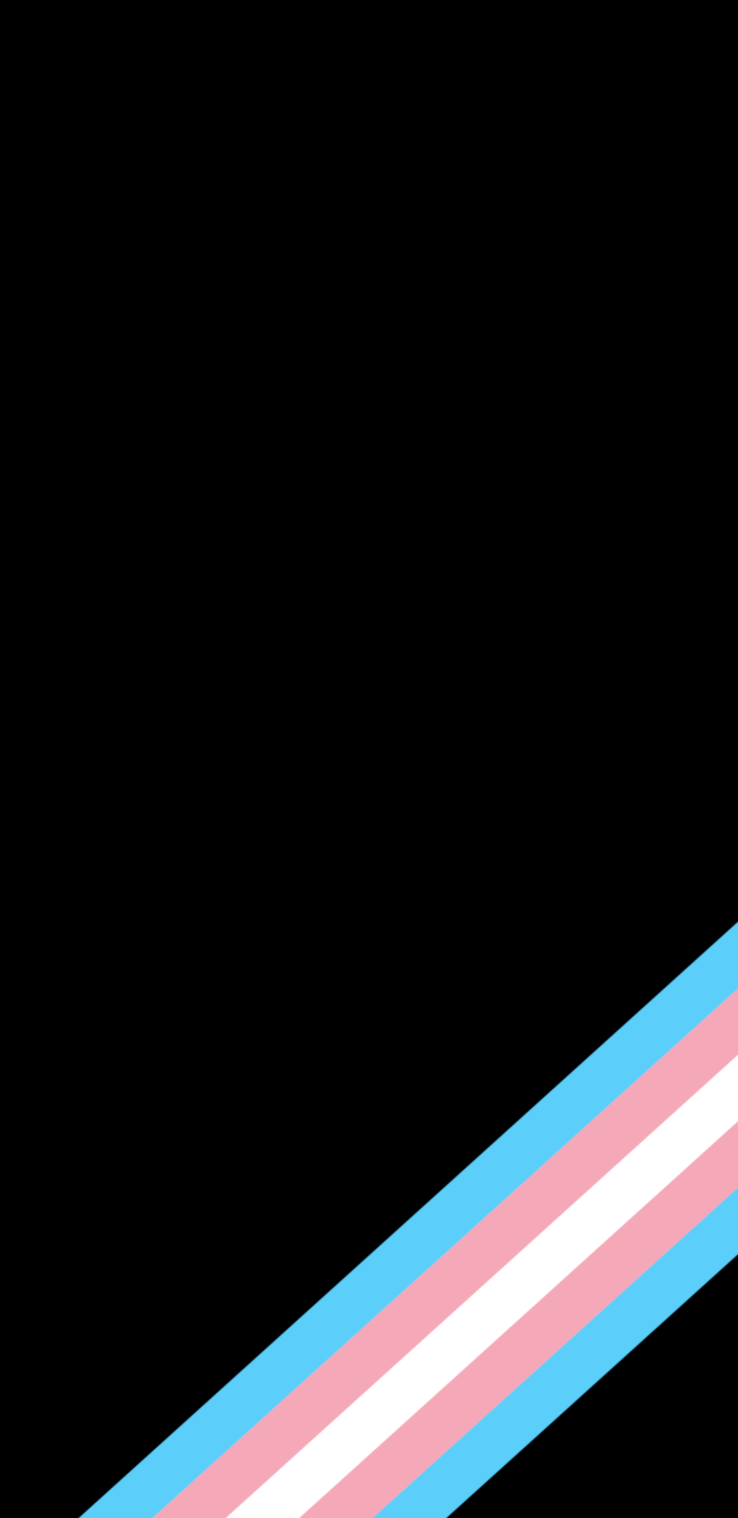 1440x2960 A minimal AMOLED wallpaper for the transgender community, Phone