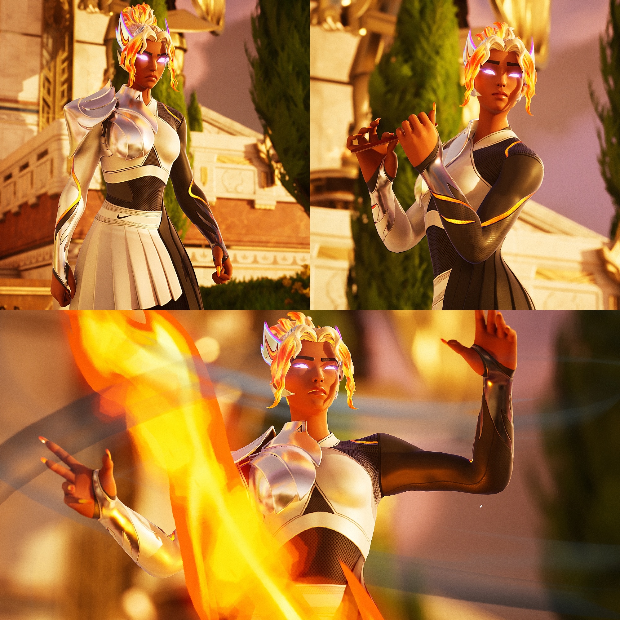 2000x2000 Nike Goddess Fortnite wallpaper, Phone