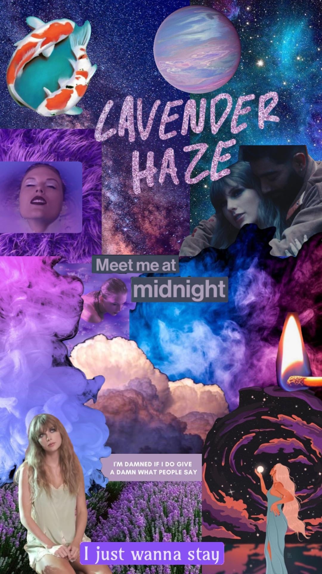 1080x1920 Lavender Haze music video wallpaper, Phone