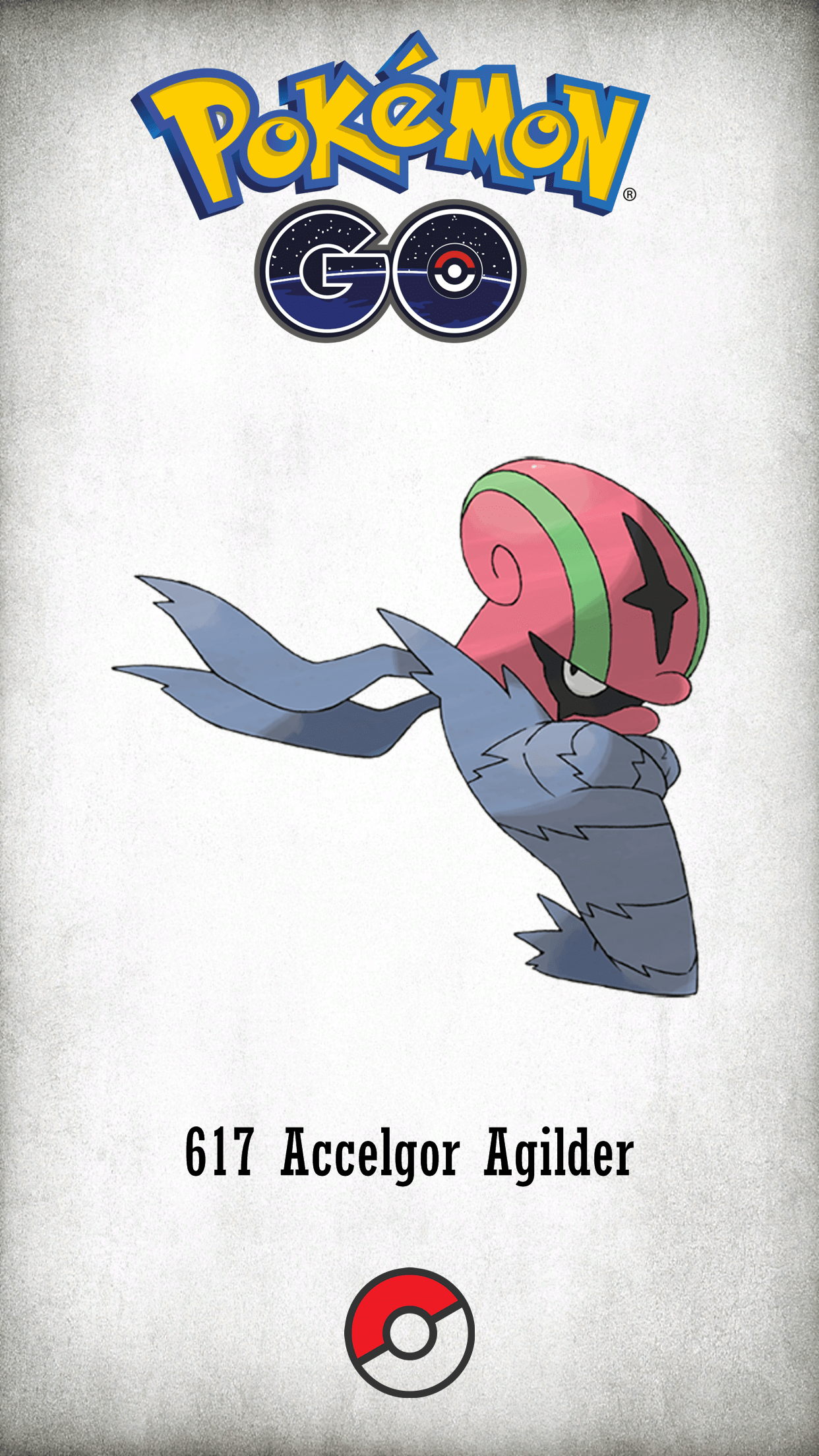 1250x2210 Character Accelgor Agilder, Phone