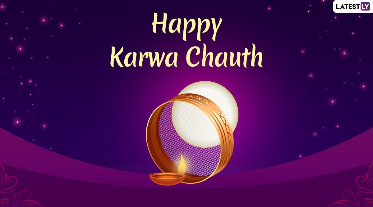 1200x670 Karwa Chauth Image & HD Wallpaper For Free Download Online: Wish Happy Karva Chauth 2019 With Beautiful WhatsApp Stickers and GIF Greetings, Desktop