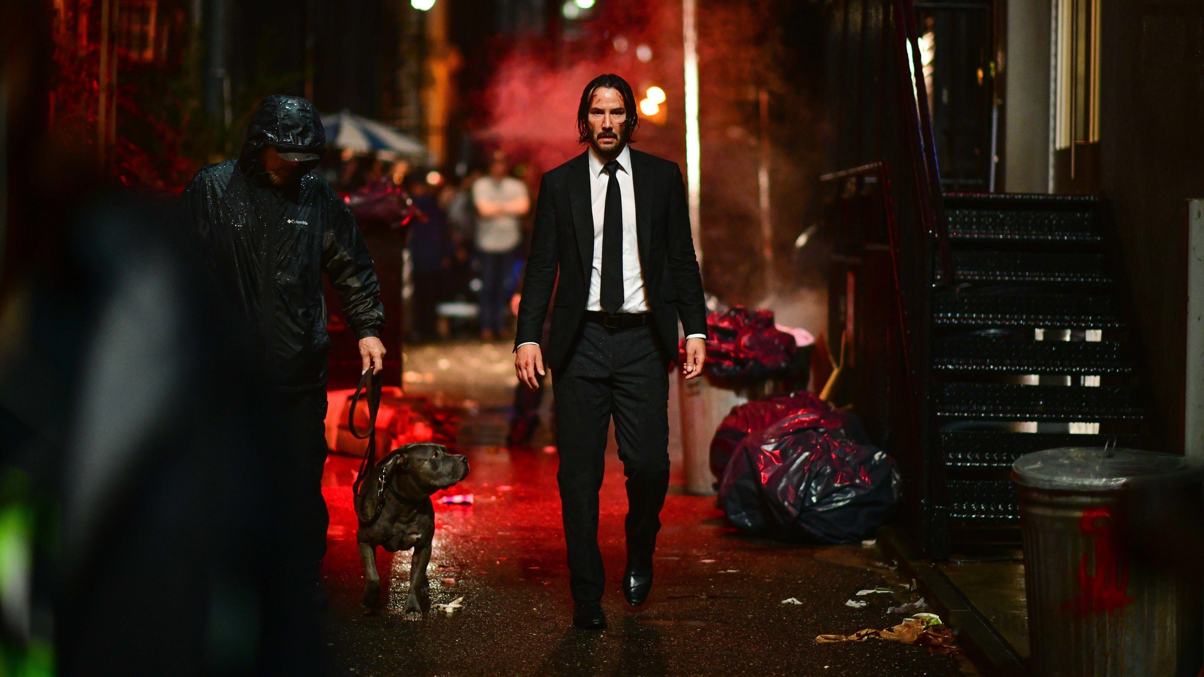 3840x2160 Wallpaper John Wick 3 Parabellum, Keanu Reeves, 8K, Movies, Desktop