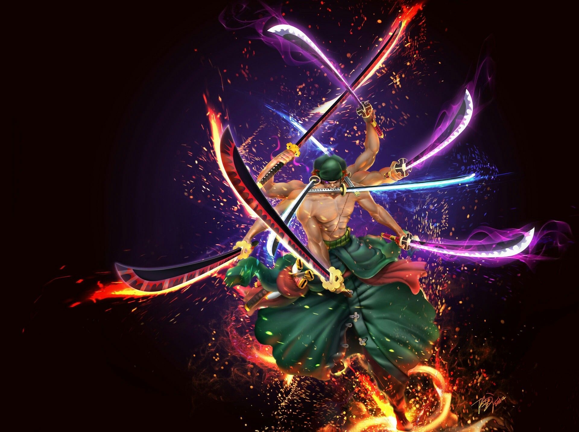 1920x1440 Roronoa Zoro Asura Wallpaper Free Roronoa Zoro Asura Background, Desktop