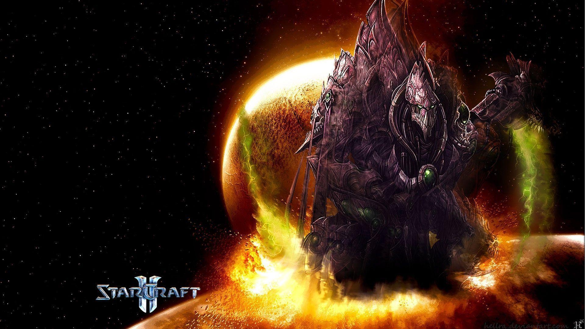 1920x1080 StarCraft II: Heart Of The Swarm Wallpaper. StarCraft II, Desktop