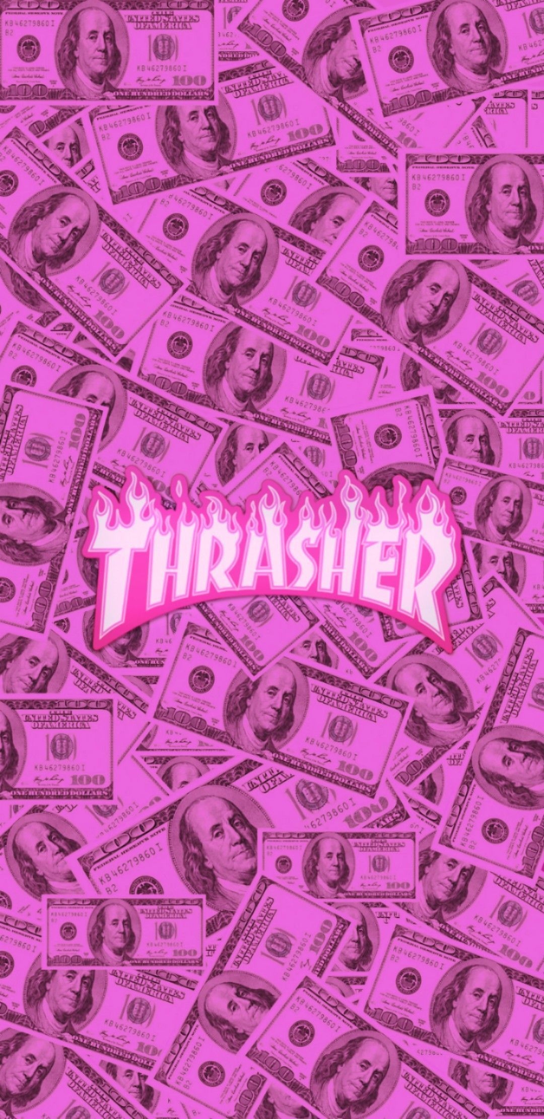 1080x2220 Pink Money Wallpaper Free Pink Money Background, Phone