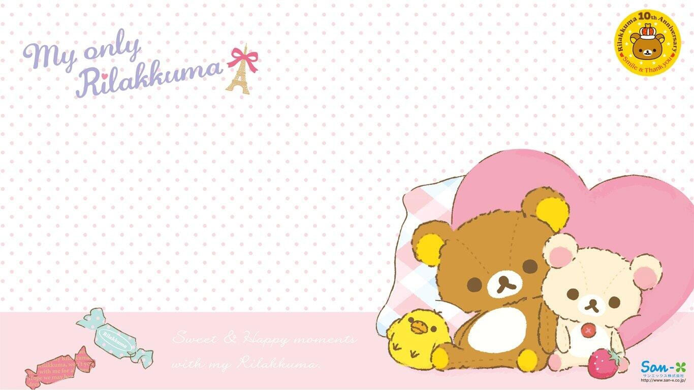 1370x770 Rilakkuma Wallpaper, Desktop