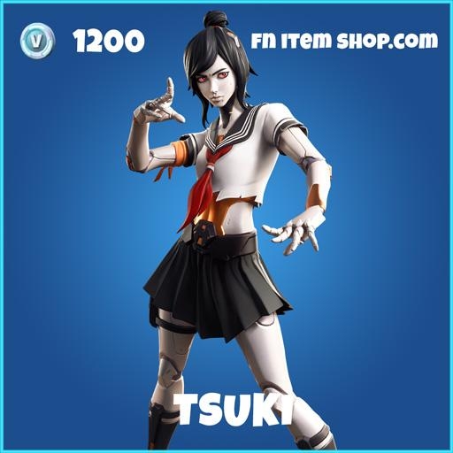 520x520 Tsuki Fortnite wallpaper, Phone